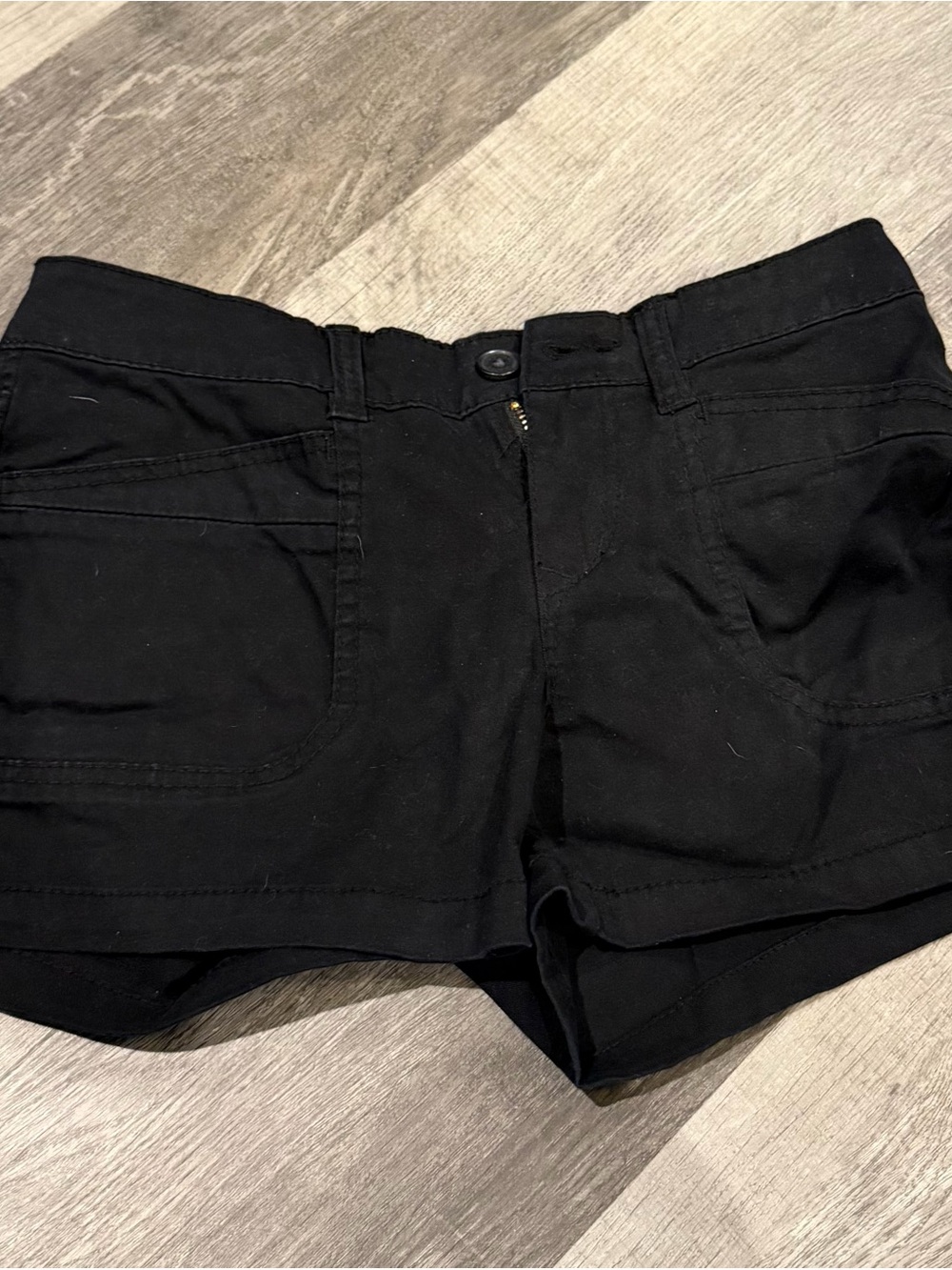 UNIONBAY Black High-Rise Casual Women's Shorts